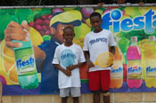 Mini tennis championship in Petit Goave